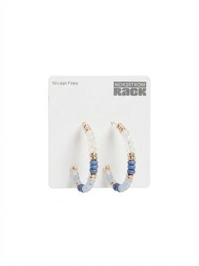 Earrings on Card